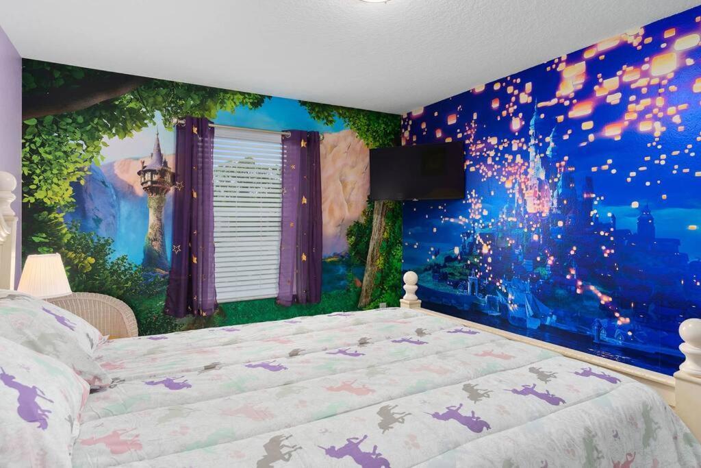Lakeview W/8 Bedroom 5 Kingsuite 3 Miles To Disney Kissimmee Eksteriør bilde