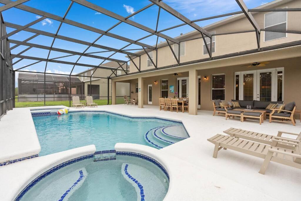 Lakeview W/8 Bedroom 5 Kingsuite 3 Miles To Disney Kissimmee Eksteriør bilde