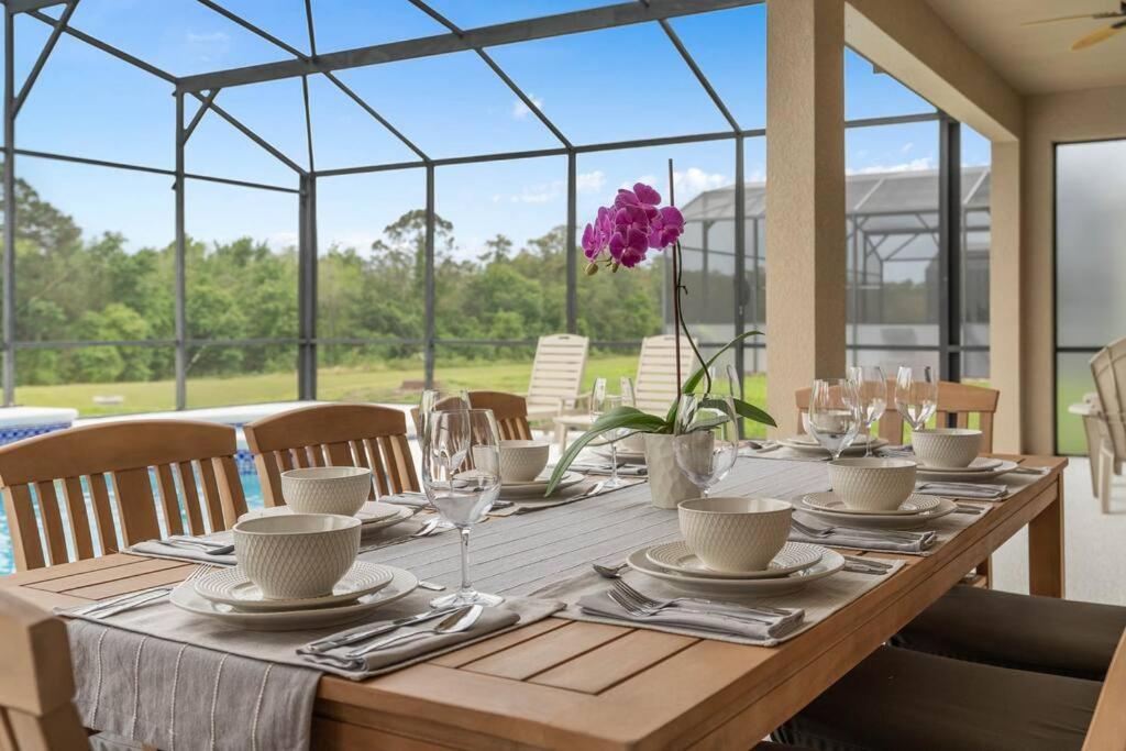 Lakeview W/8 Bedroom 5 Kingsuite 3 Miles To Disney Kissimmee Eksteriør bilde